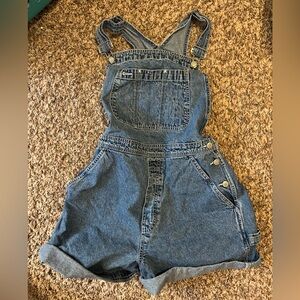GAP Light Blue Denim Overalls